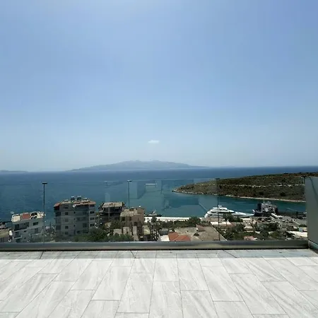 Penthouse Sea View Apartments Sarande Exterior photo