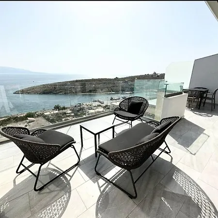 Penthouse Sea View Apartments Sarande Exterior photo